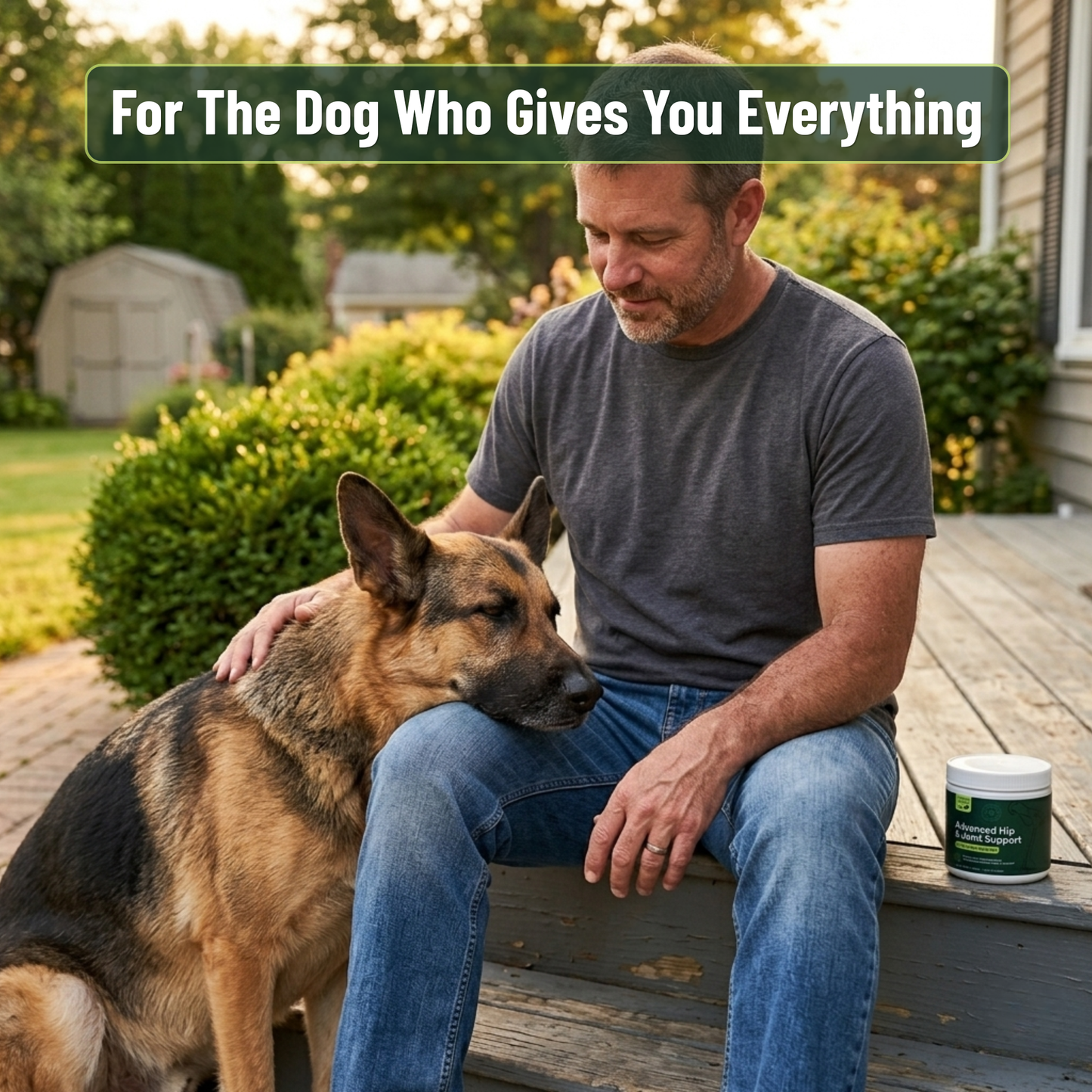Protect your German Shepherd from costly vet bills & hip and joint pain